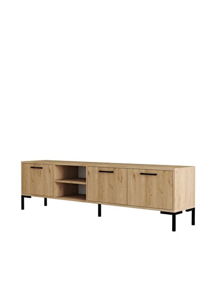 Mezza 1596 AURORA 180 CM (METAL AYAKLI) TV ÜNİTESİ SEPET