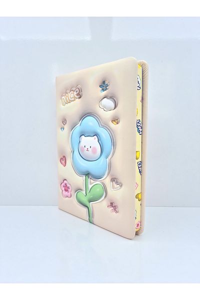 Mikro 3D Embossed Puffy Fluffy - Notepad 12*18 96yp