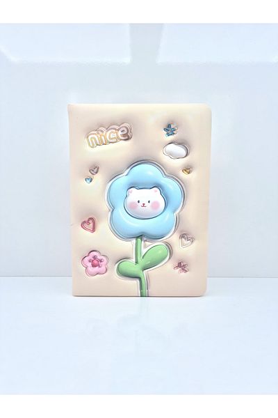 Mikro 3D Embossed Puffy Fluffy - Notepad 12*18 96yp