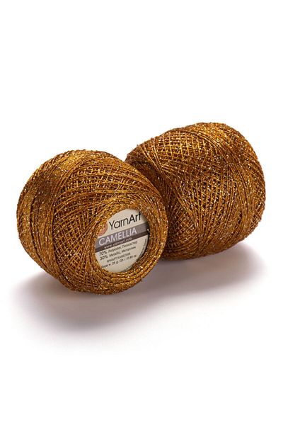 Yarnart Camellia - Glitter Lace Σχοινί Πορτοκαλί-421