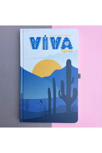Gıpta 120 Sheets Lined Viva Notes Notebook - Hard Cover, 13x21