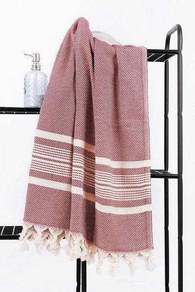 MODELHOME Loincloth (DIAMOND-HIRINGBONE AND STRAY PATTERNED) 100% Cotton Bath, Beach and Decoration Towel
