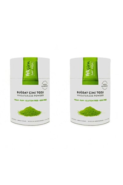 Petiçim 2'li Saf Yeşil Buğday Çimi Tozu (60 GÜNLÜK)