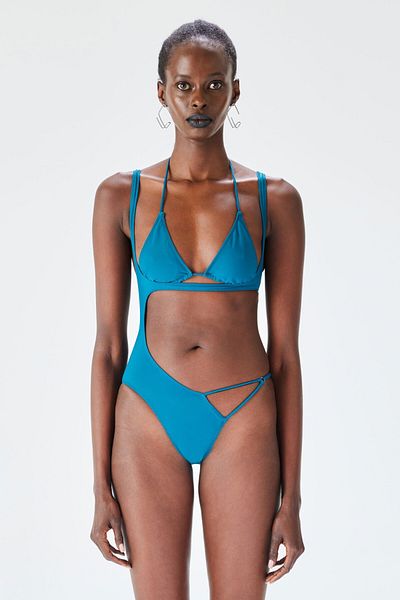 IAMNOTBASIC Costum de baie verde Kai
