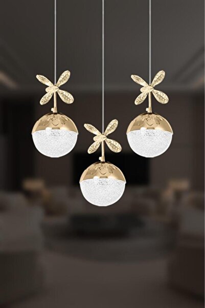 Eray Aydınlatma 9178-3 3lü Sarkıt Led Avize