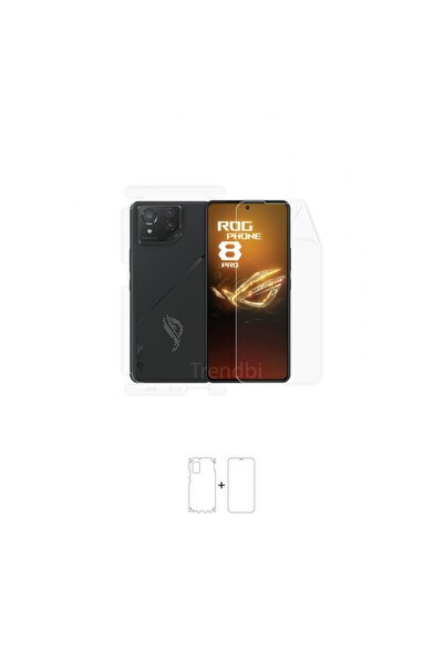 Wrapsol Asus Rog Phone 8 Pro 360 ° Full Body Ekran Koruyucu Kaplama Ön Arka Y...
