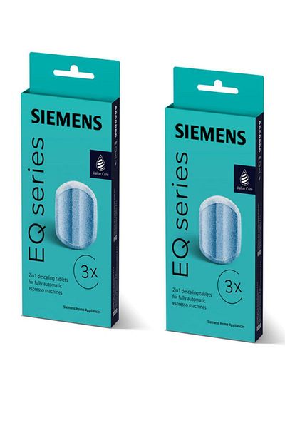Siemens Philips and Bosch Compatible - Lime Cleaning Tablet for Fully Automatic Coffee Machines Set of 2