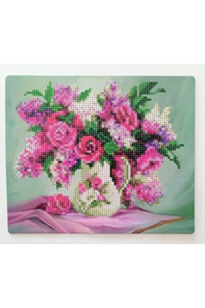 MENTAŞ Boncuklu Taşlı Mozaik Elmas Goblen Tablo Resim Pano ( Çocuklar Için Ebat 21x25 )