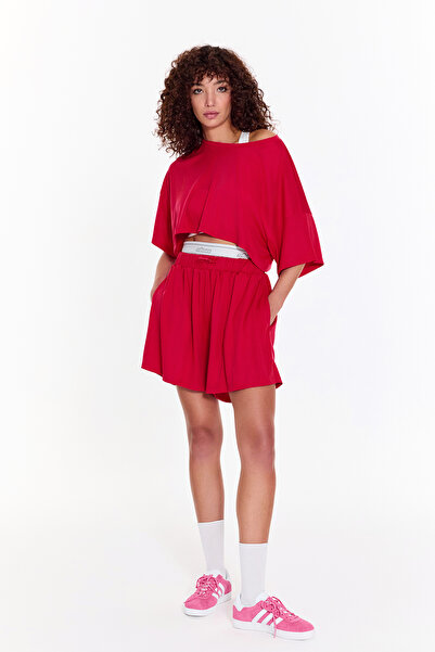 ŞEBNEM GÜNAY Pink Pull On Yoga Tee