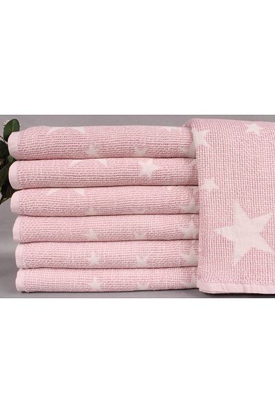 Kayra Export 120x125 Cm Pink Cotton Blanket - Small Size Pike