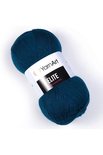 Yarnart Elite - Χειροποίητο Πλεκτό Νήμα Dark Petrol Blue-850