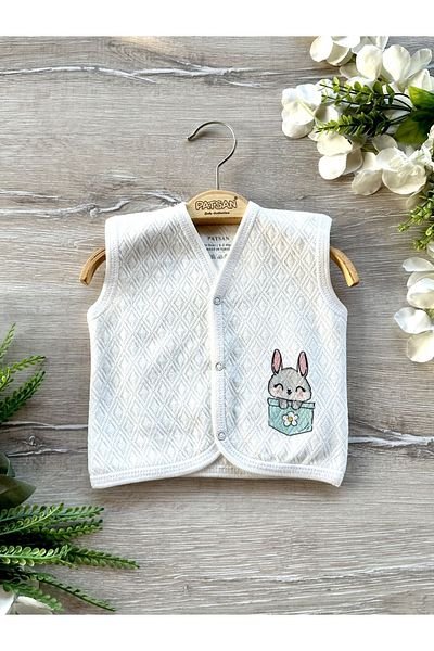 PATSAN Quilted Baby Vest Rabbit