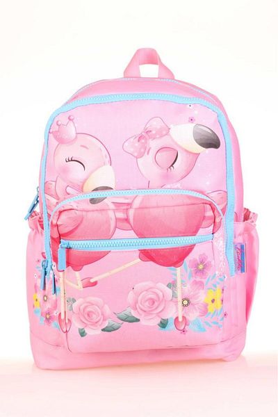 KAUKKO Flamingo Patterned Layer Kids Backpack - L5197