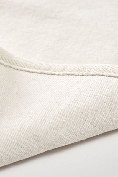 Dekoreko Cotton Embroidered 2-Piece Bathroom Set Mat Eunice Cream