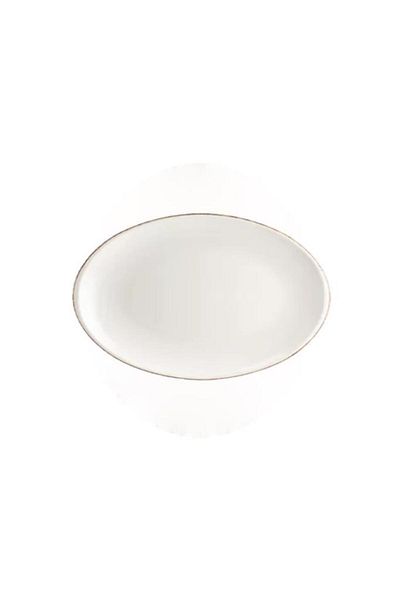 İkram Dünyası Retro Moove Oval Plate 31*24 cm