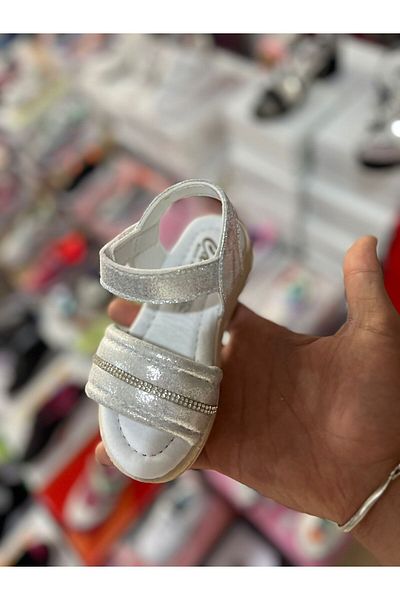 Polivaks Poliva Sandals with Stone Detail for Girls