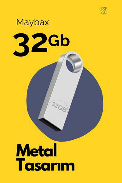 Maybax Metal Design 32 GB Flash Memory - USB Traveler Memory, Latest Technology Chipset Data