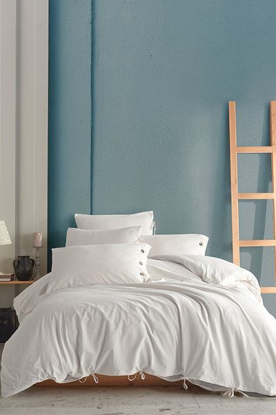Novella Home Σετ Παπλωματοθήκη Monarch Διπλό - 100% Βαμβάκι πλενόμενο