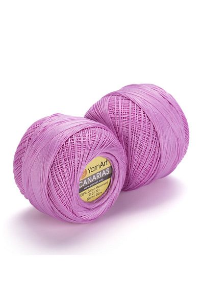 Yarnart Canarias - Mercerized Δαντελένιο Σχοινί Ροζ-6319