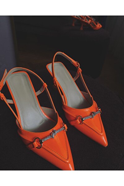 Tuus Shoes Rugan Tasarım Topuklu Ayakkabı