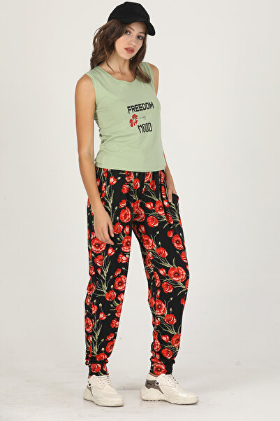 Jenny Daphne Lady Jenny Daphne - Comfortable Wear T-Shirt and Baggy Suit