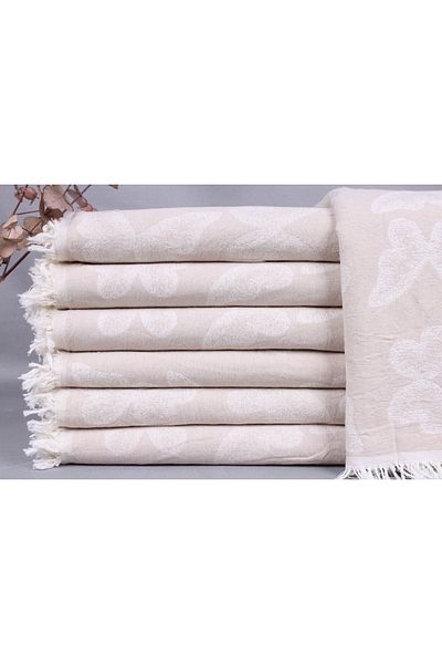 Kayra Export بيكيه بيج مزدوج - 200x240 سم، 100% قطن