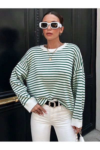 Get Crazy Knitwear Sweater - Striped Design
