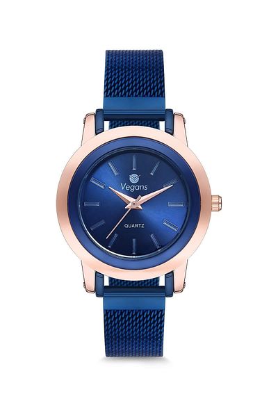 Vegans 8504 Women's Wicker Wristwatch