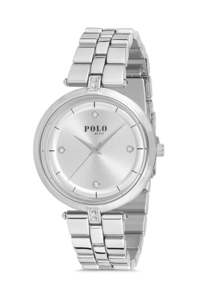 POLO Rucci 1746 ساعة يد نسائية معدنية