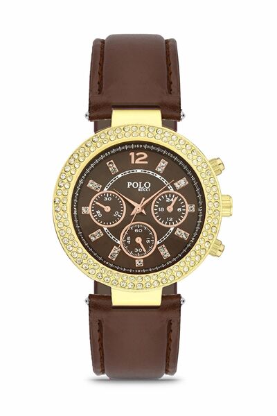 POLO Rucci 2115 Taşlı Kayışlı Kadın Kol Saati