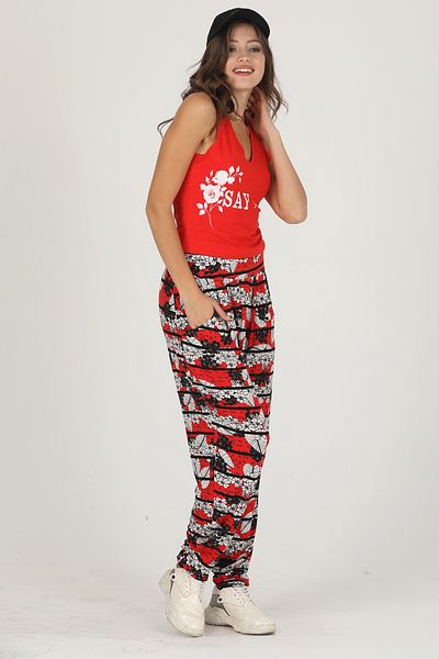 Jenny Daphne Lady Jenny Daphne - Comfortable Wear T-Shirt and Baggy Suit