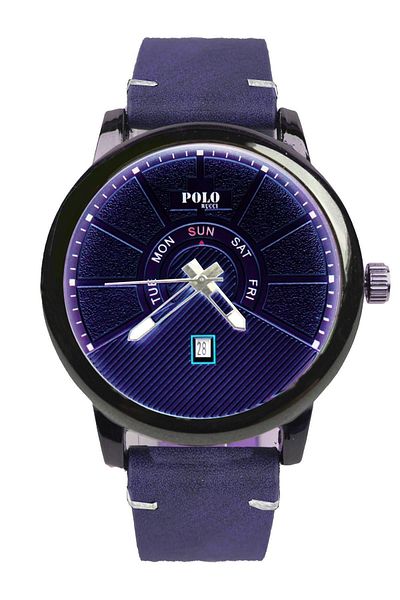 POLO Rucci 8595 Men's Calendar Strap Wristwatch