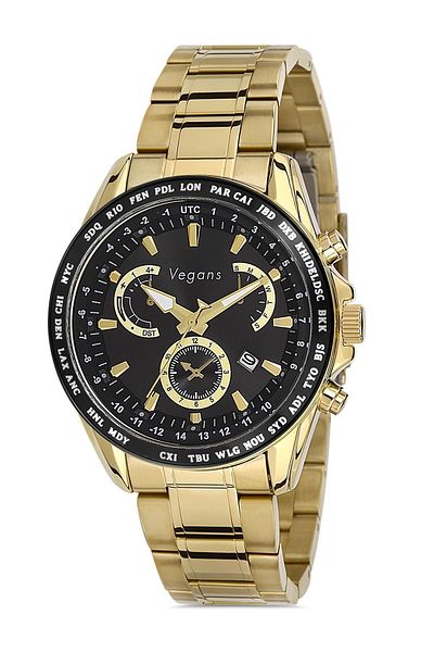 Vegans 20351 Metal Men's Wristwatch