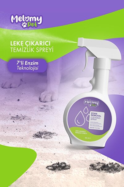Melomy Kedi & Köpek Leke Çıkarıcı Temizlik Spreyi - 350 ml