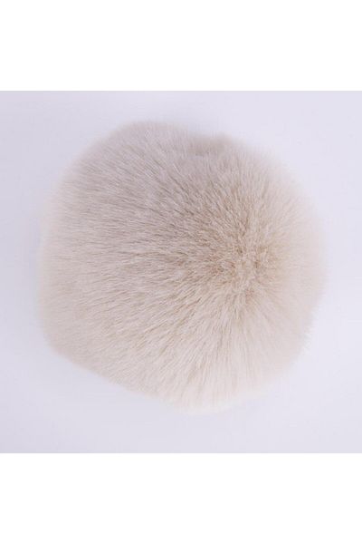 Yarnart Κρεμ Χρώμα Furry Pompons - Pompom Cream-78