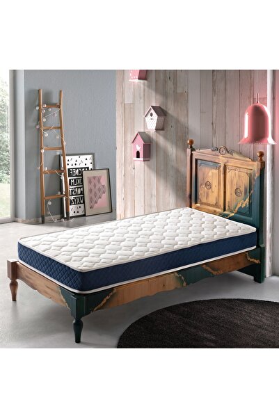 Heyner Navy Blue Ortopedik Yaylı Yatak Lüx Ortopedik Tek Kişilik Yatak Bebek ...