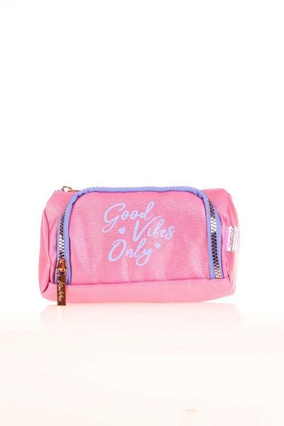 KAUKKO Τσάντα μολυβιού Pink Sparkle Plump - K2553