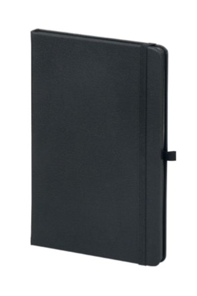 Kerem ofis Striped Thermo Leather Notebook - 15x21 Edge, Elastic Undated Agenda
