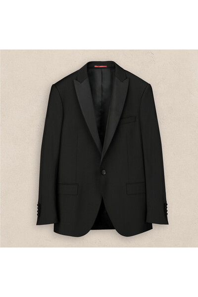 Sarar İNTERVİEW HAPPY CARLO PAPYON YELEK TAKIM SİYAH SMOKİN