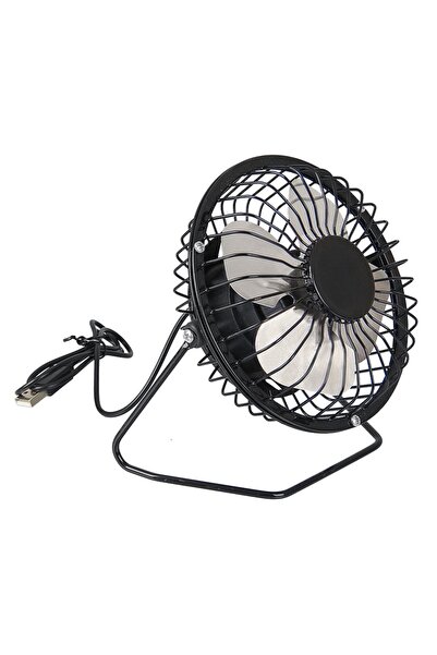 DNR Bilişim Mini Usb Vantilatör, Metal Usb Cooling Fan Masaüstü Sessiz Mini U...