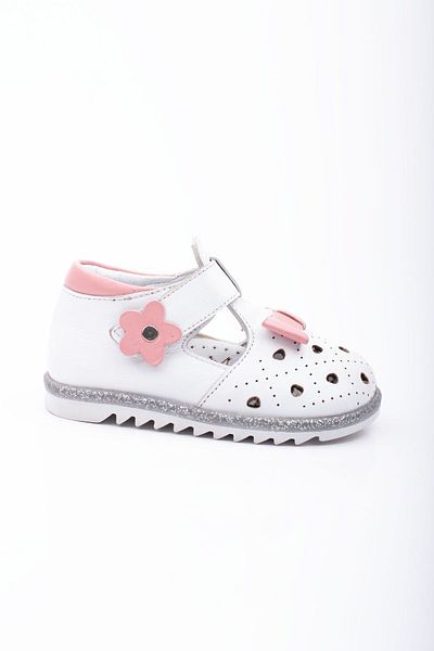 Süperland genuine leather first step shoes baby girl first step sandals orthopedic sole light sandals
