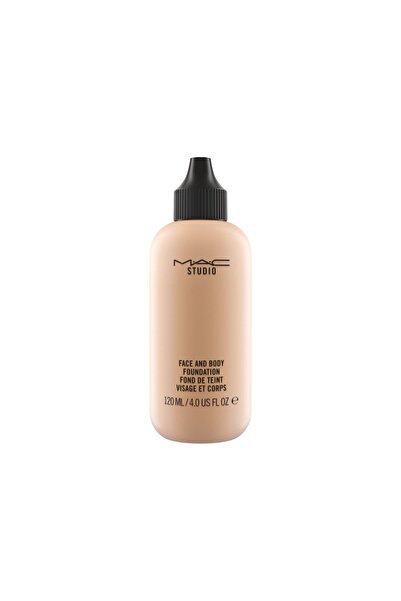 M.A.C STUDİO FACE AND BODY - Transparan Örtücülük Sunan Doğal Saten Dokulu Fondöten 120ml