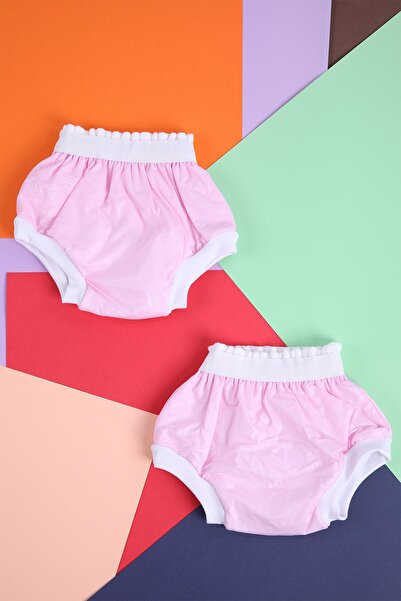 Babyhola Yıkanabilir Yüksek Emici Alıştırma Külodu 2'li Pembe 1517