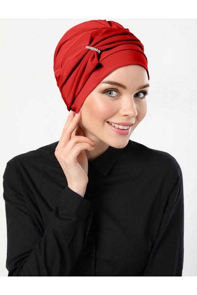 mikam Practical and Stylish Butterfly Casual Hijab - Pool/Sea Bonnet