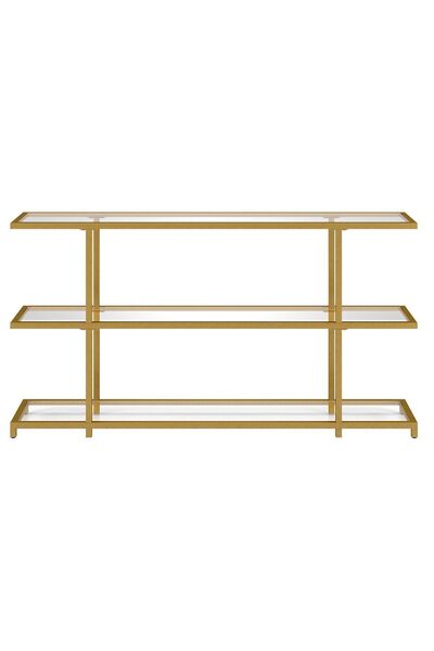 Hitit Dekorasyon Betty Gold Metal&cam Dresuar 140cm