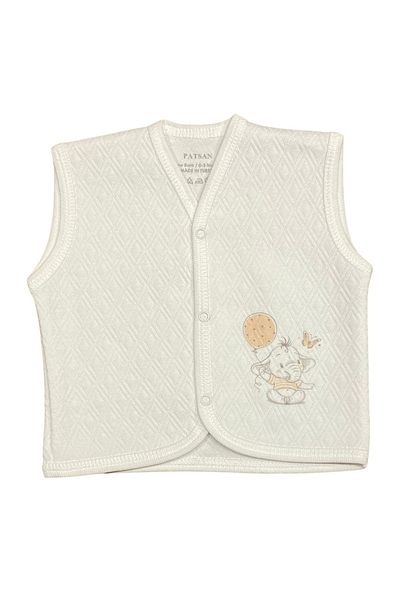 PATSAN Quilted Seasonal Baby Vest Elephant