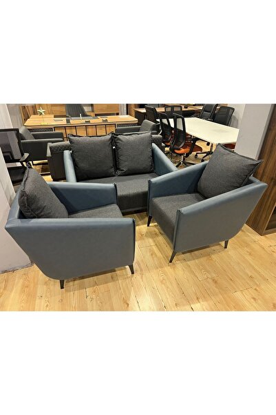 ENG OFİS MOBİLYALARI SHARK BEKLEME GRUBU 2+1+1