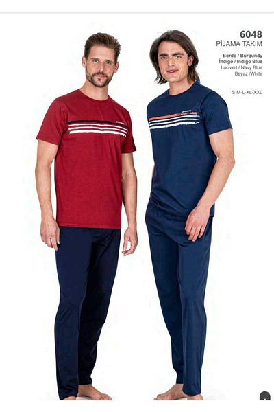 Pierre Cardin Ανδρικό κοντομάνικο σετ πιτζάμες 6048 Model