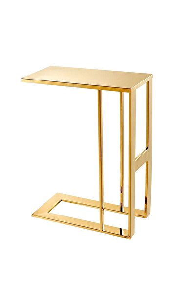 Hitit Dekorasyon Polina Gold C Sehpa