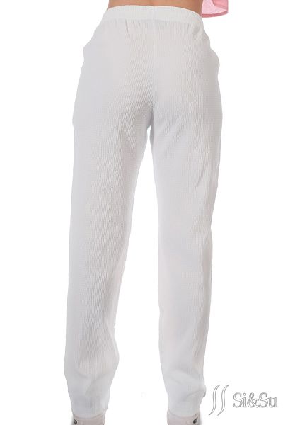 Si&Su Relaxed Fit - Pocketed and Laced Elastic Waist Trousers